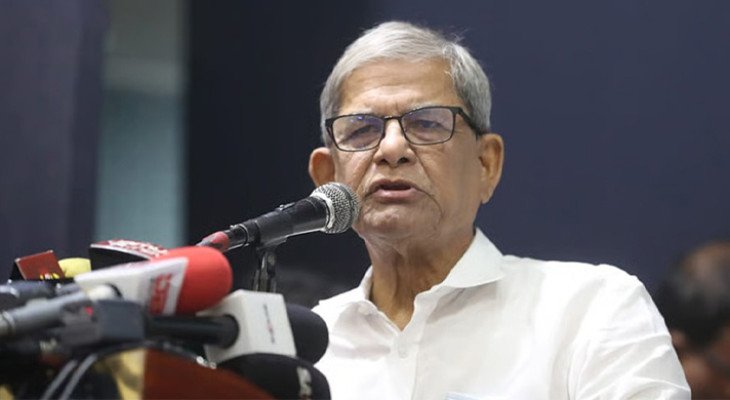 সংকটের একমাত্র সমাধান নির্বাচন, তবে পিআর পদ্ধতি নয়: মির্জা ফখরুল